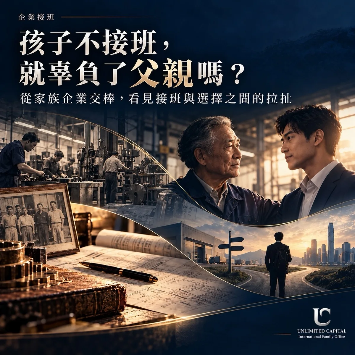 貼文封面:孩子不接班,就辜負了父親嗎?工廠裡的父親與兒子